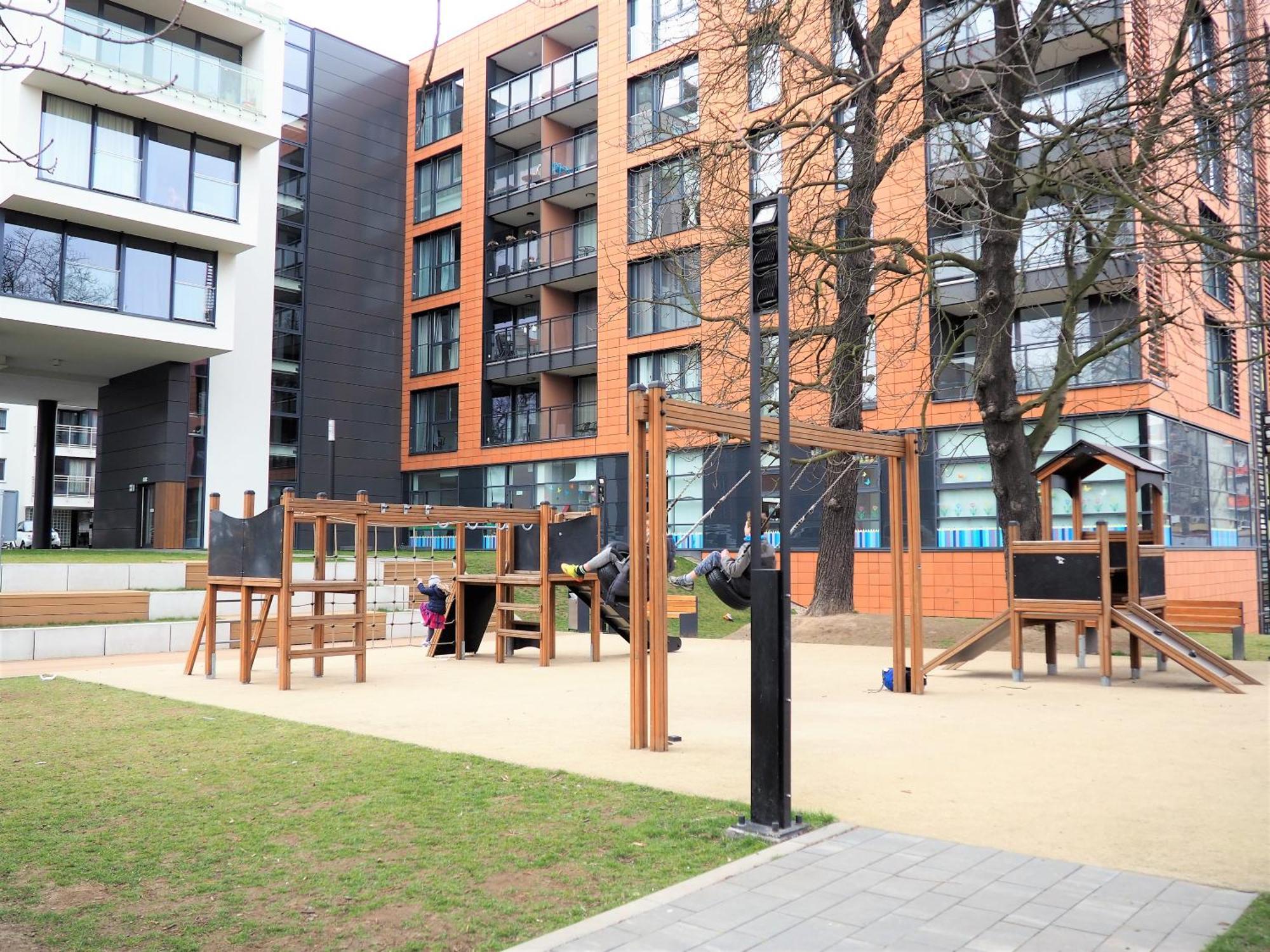 Apartament 3 Pokoje, Parking, Balkon - Gdansk Centrum Eksteriør billede
